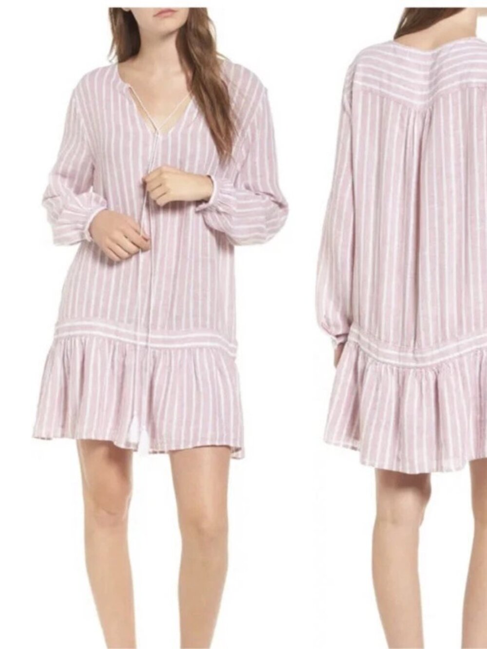 RAILS Lydia Dress | Rouge Rosegold Lurez | Size L